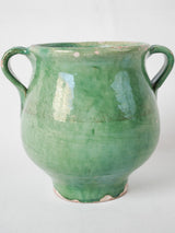 Delightful Provence glazed vase pot