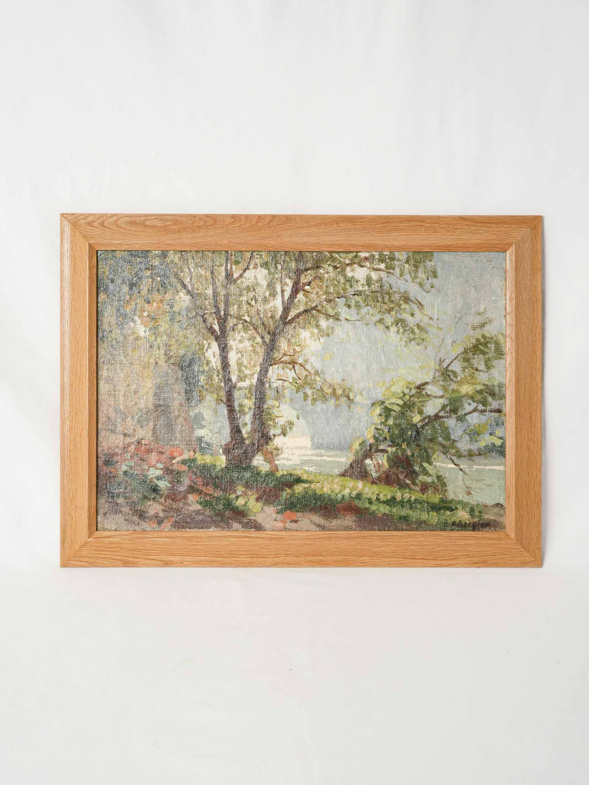 The Roman Bridge at Vaison-la-Romaine by A. Bergier (1881–1971) - 18½" x 25½"