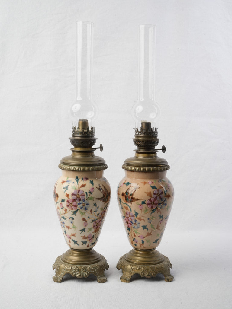 Rocaille-style decorative lighting pieces  