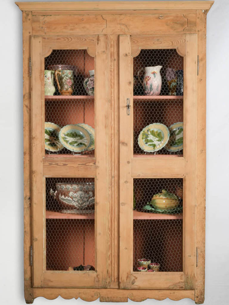 Rustic 19th-century storage cabinet