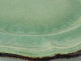 Iconic green-glazed ceramic serving platter
