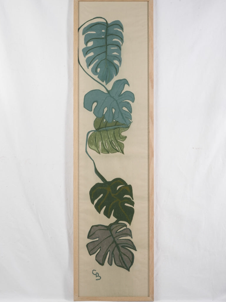 monstera artist Monstera Leaves By Contemporary Artist Caroline Beauzon