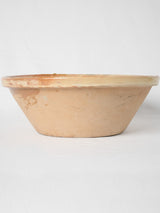 Antique French mottled ceramic dish