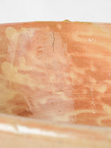 20th-century large glazed terracotta bowl
