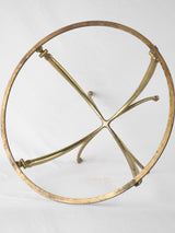 Classic brass centaur motif table foundation