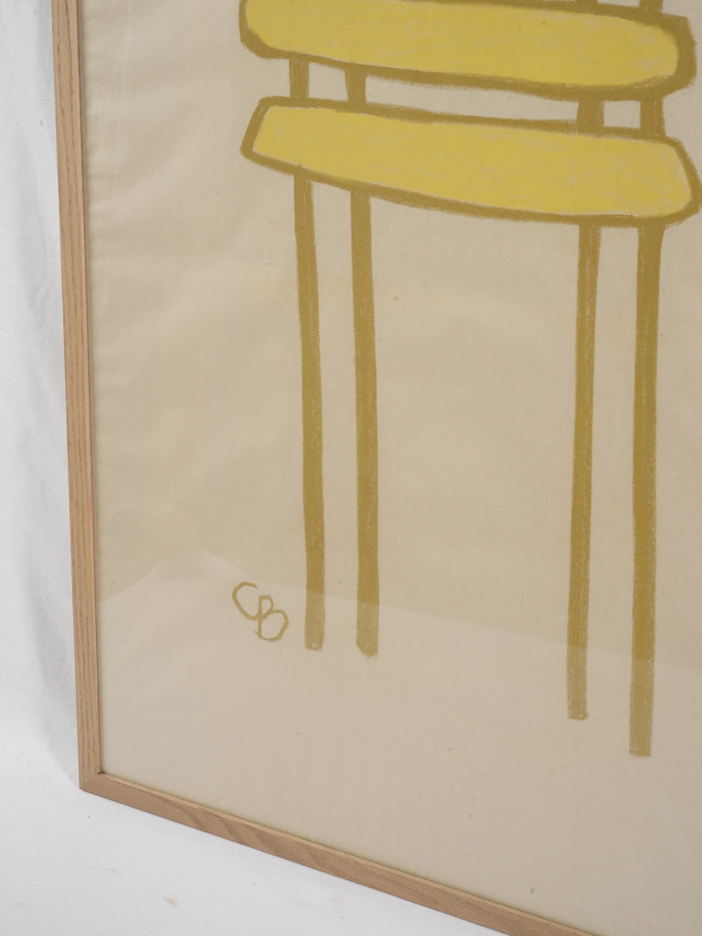 Joyful modern craft paper art
