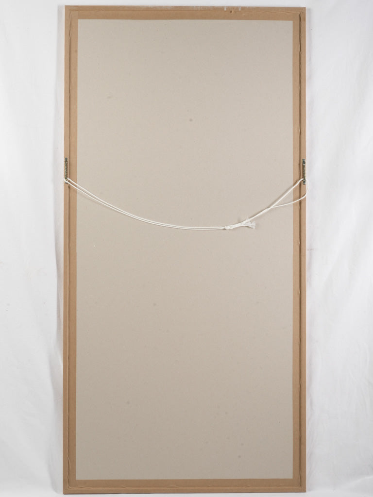 Playful large-format framed piece