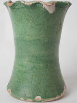Classic French Green Ceramic Vase