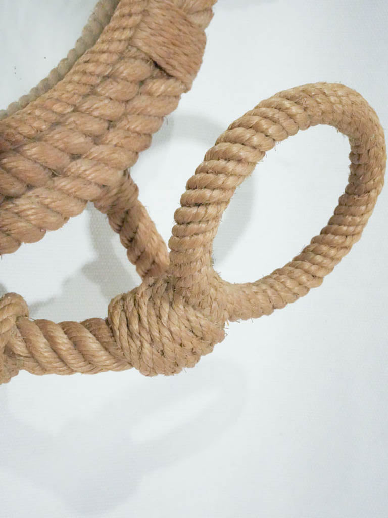 Tactile finish rope mirror set  