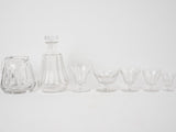 Timeless clear Baccarat water glasses