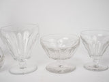 Classic Baccarat crystal port glasses