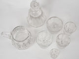 Antique Baccarat crystal pitcher elegance