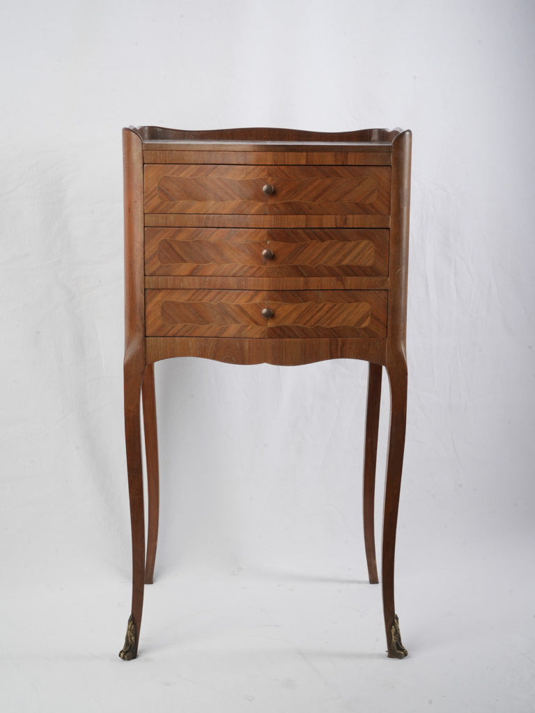 Stylish Louis XV-style accent table  