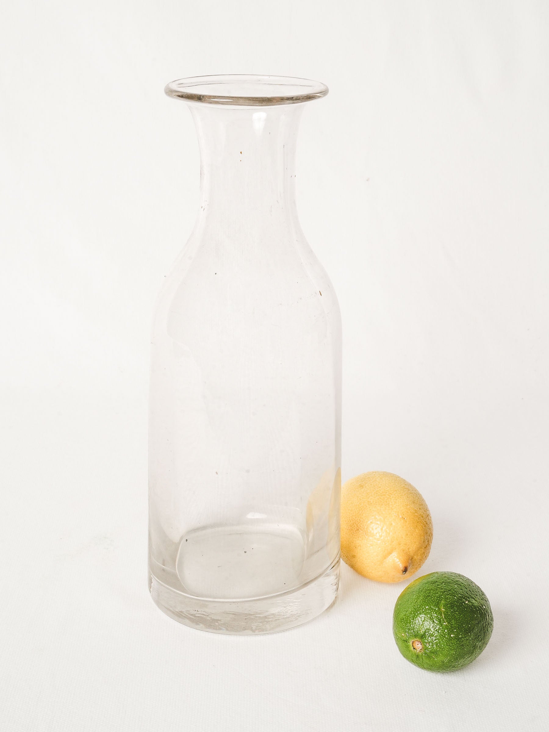 Vintage French Blown Glass Carafe 12¼"