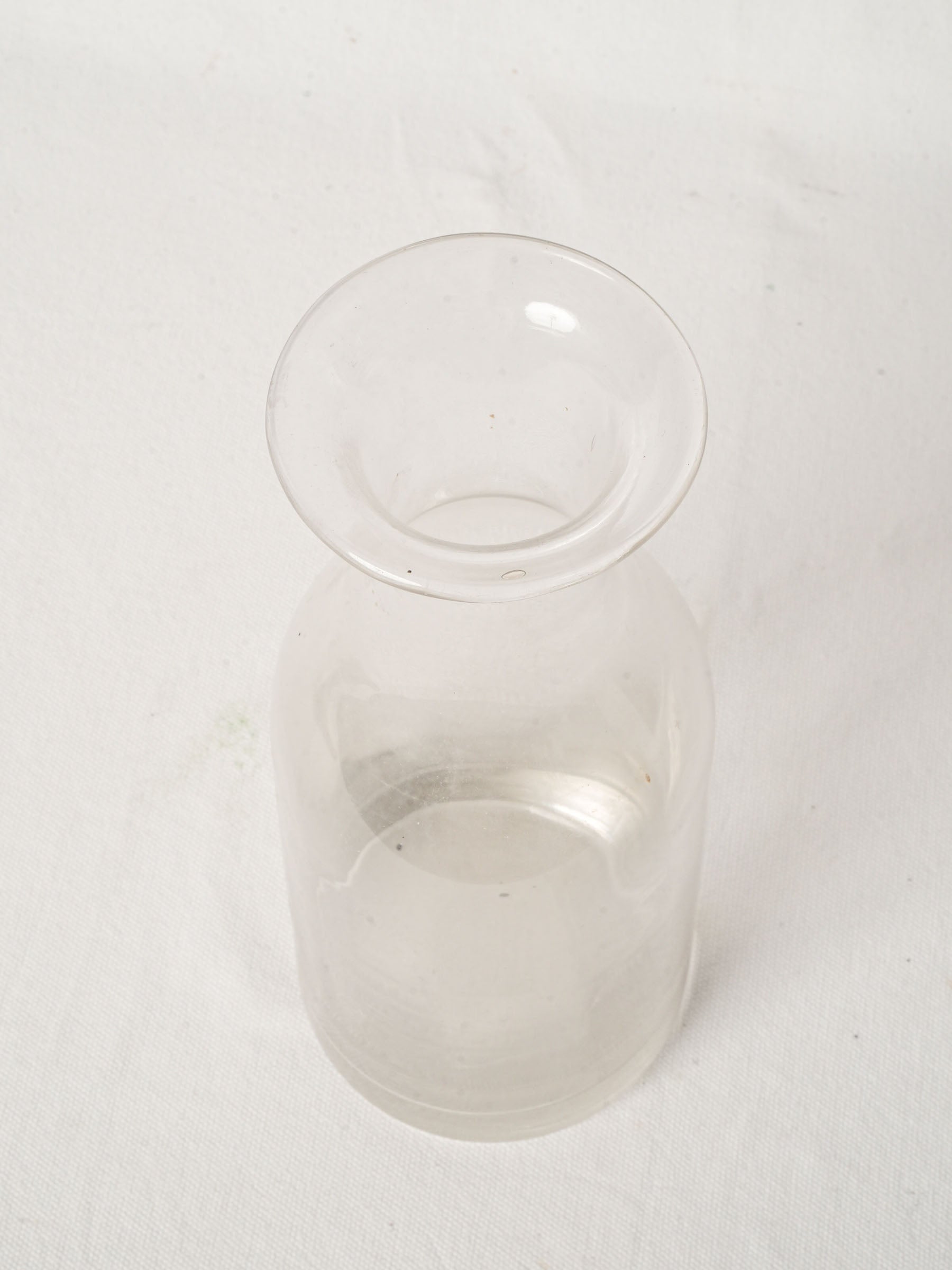 Vintage French Blown Glass Carafe 12¼"