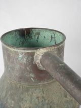 Historical French vineyard watering pitcher