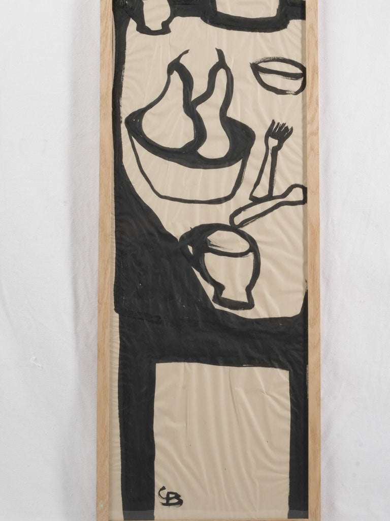 Expressionist contemporary still life
