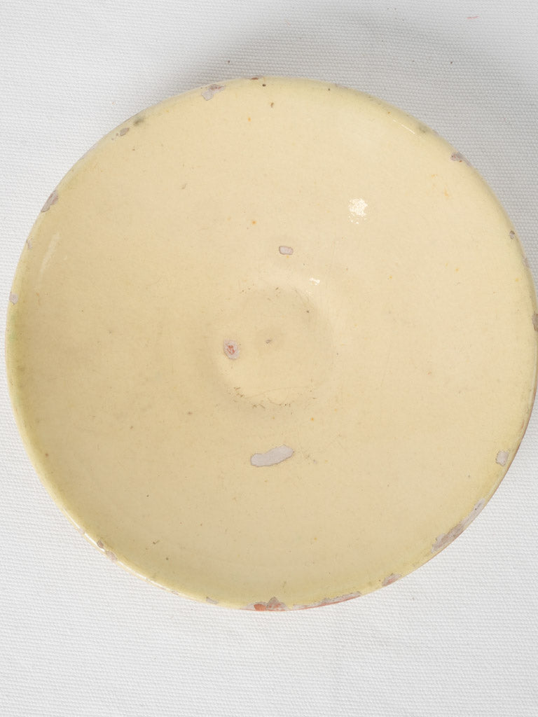 Antique, charming footed plate