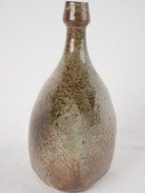 Speckle-patterned ceramic flat vase
