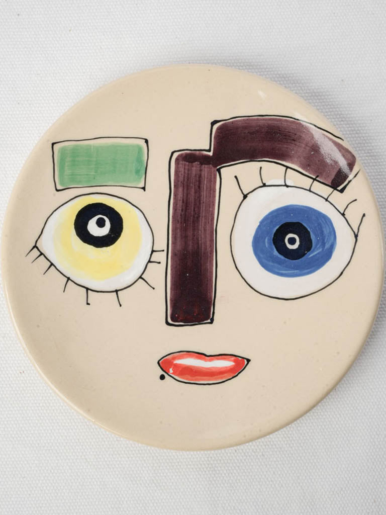 Contemporary ceramic dessert plate  