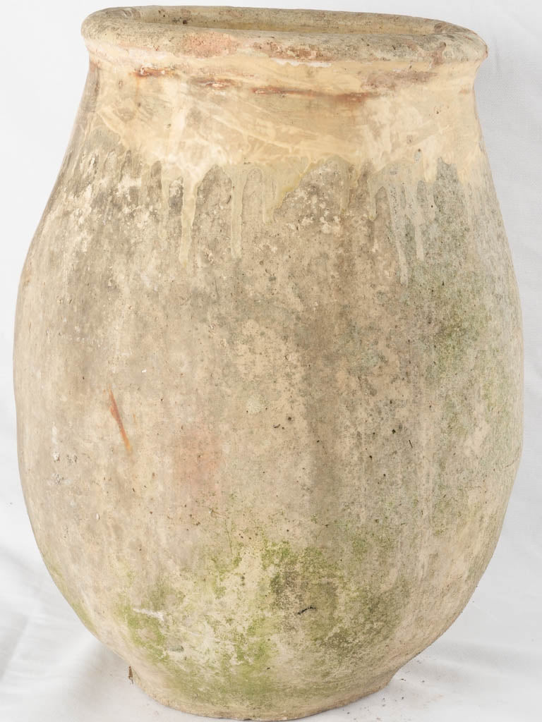 Elegant straight-form antique oil jar