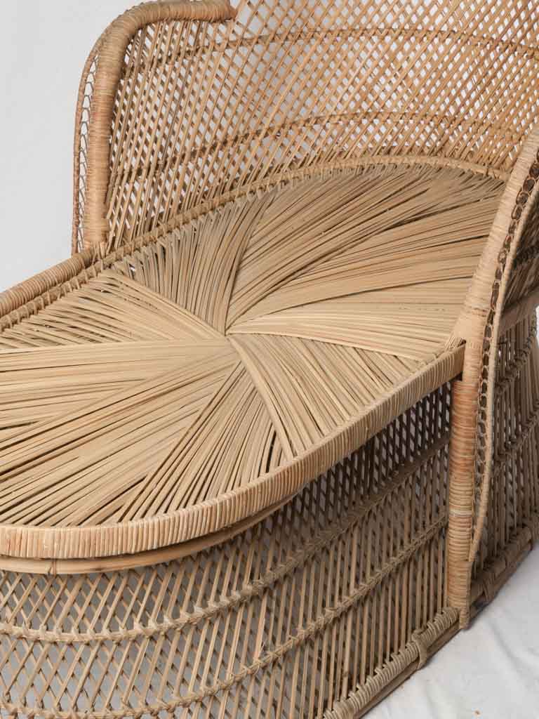 Rustic cocooning French décor lounger  