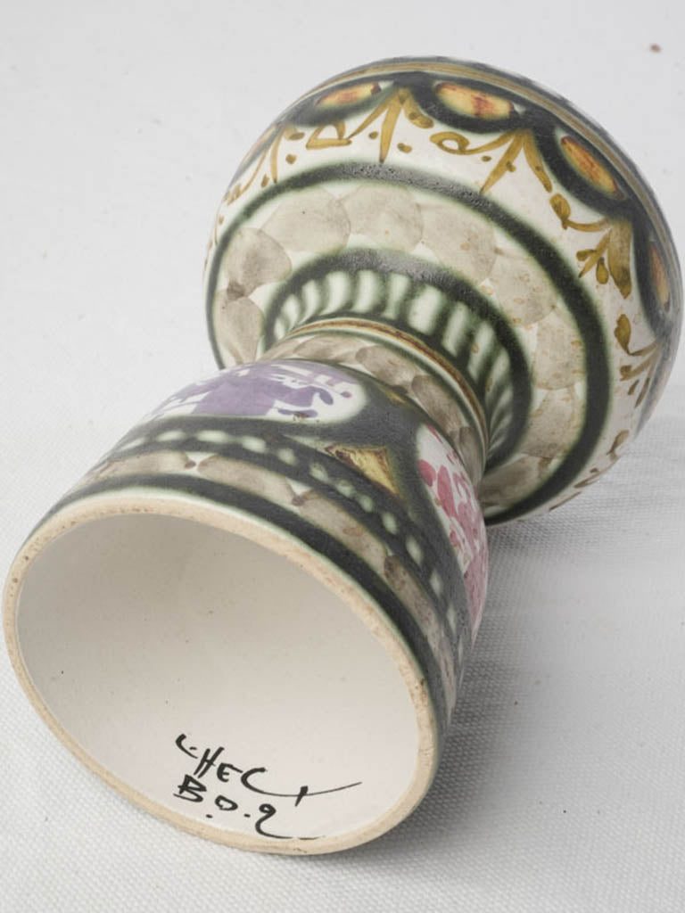 Signed André L’Helguen candlestick relic