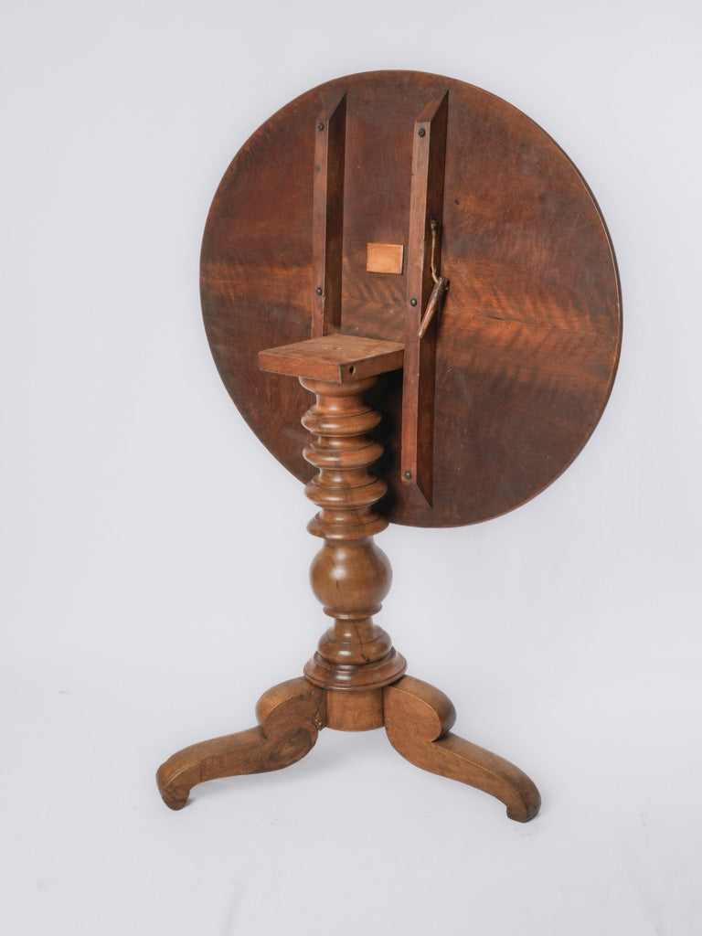 Solid walnut antique table