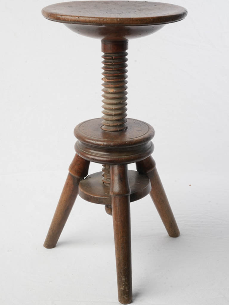 Sculptural ringed-collar stand  