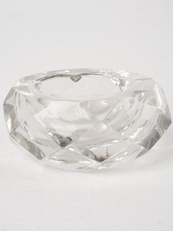 4 Baccarat salt & pepper cellars 2¾"