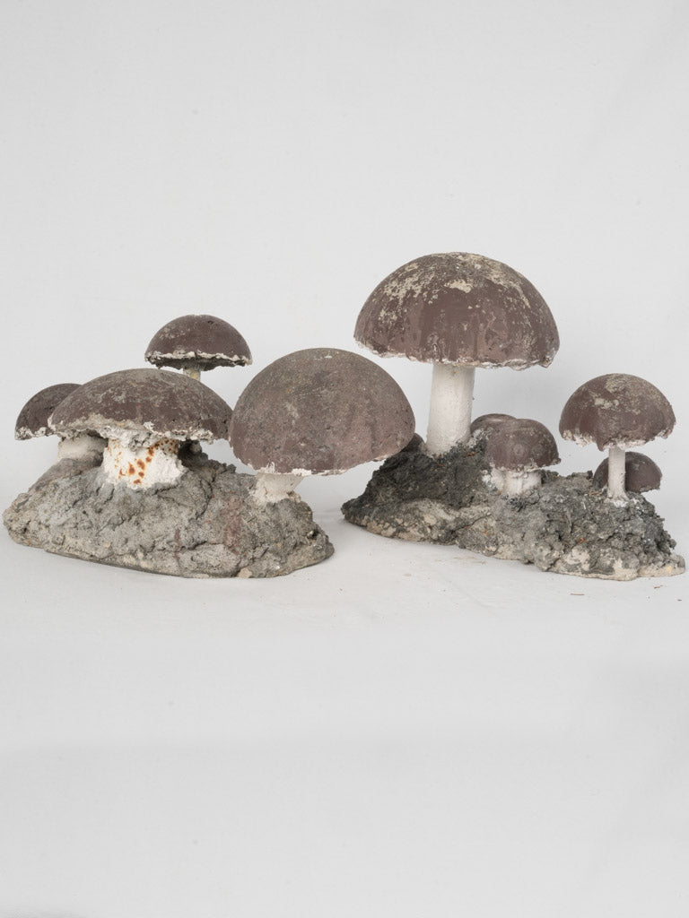 Earthy brown weathered fairy-tale accents