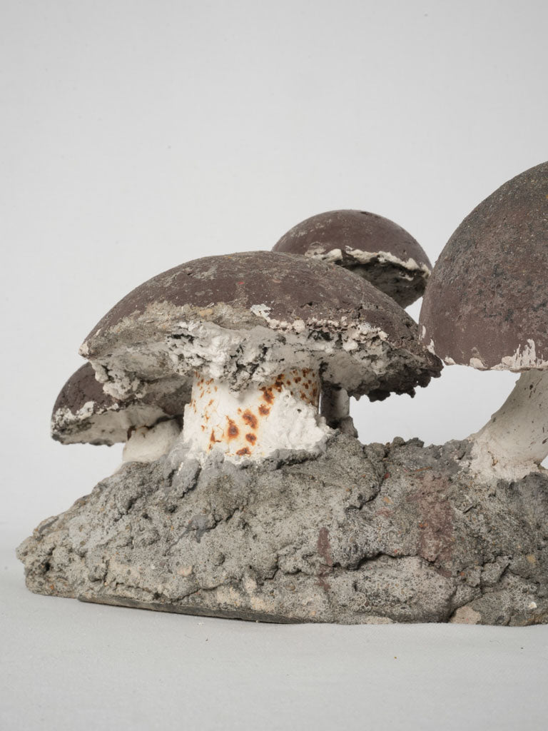 Aged patina whimsical fairy-tale garden accents