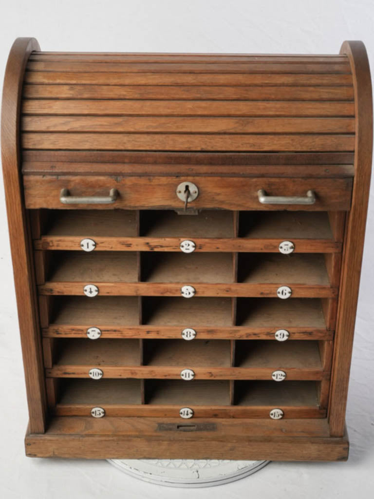 Authentic patina wooden cabinet  