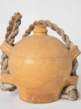 Vintage southwest France yellow water jug