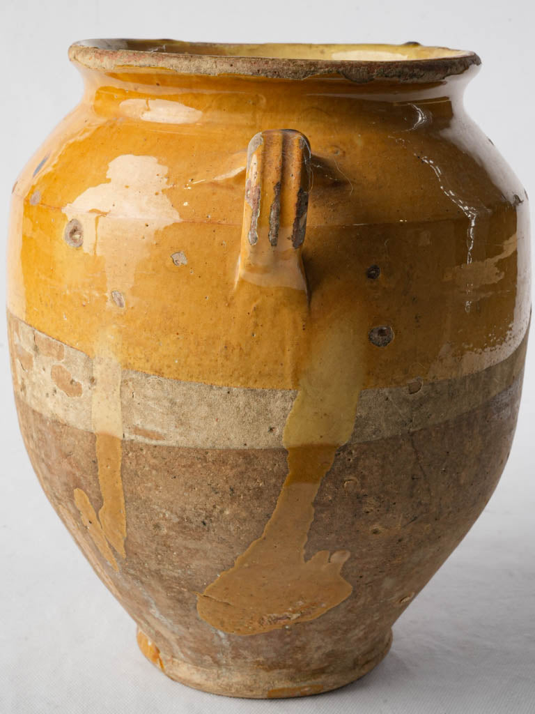 Authentic large confit pot
