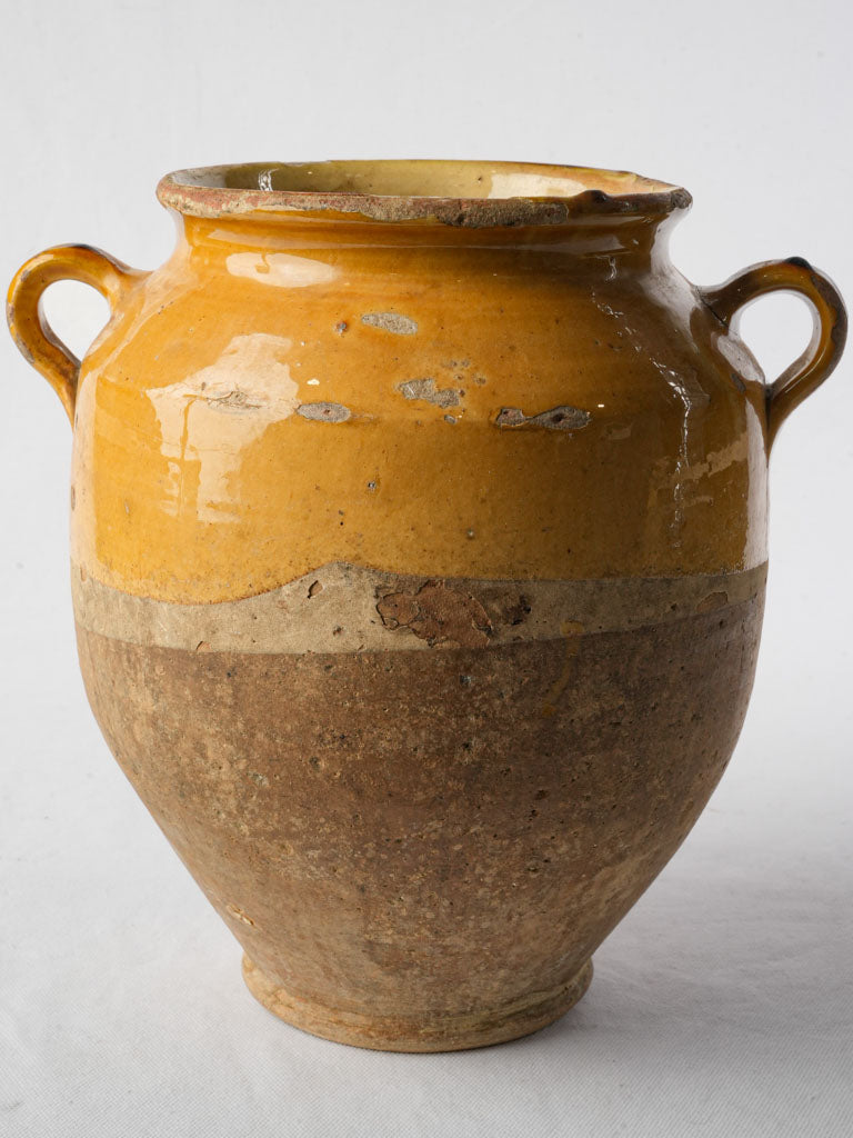 Weathered 19th-century French pot