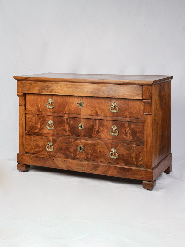 Handsome Louis Philippe Walnut Commode - 34¼" x 50½"