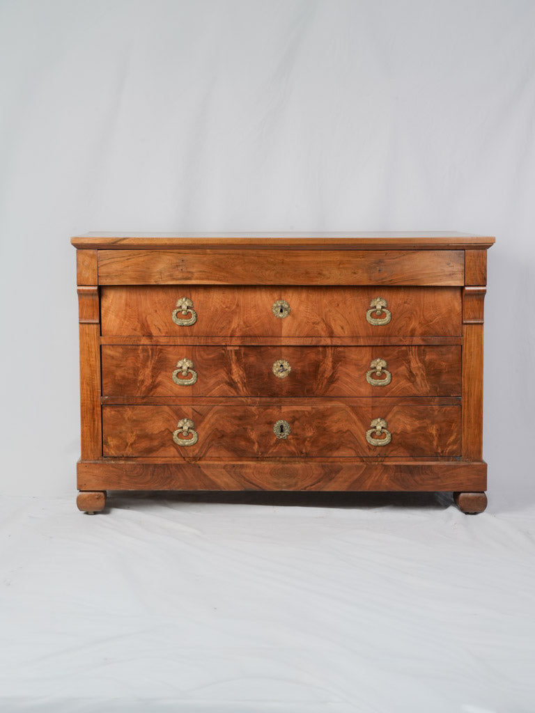 Handsome French walnut dresser  