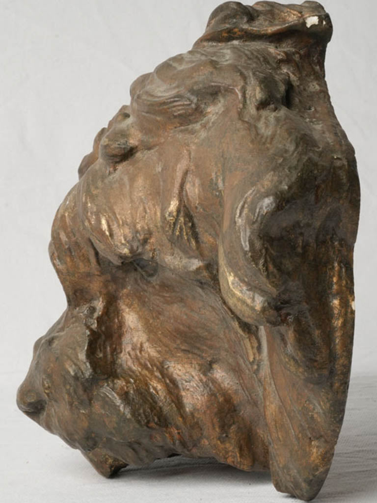 Textured fur detailed dog art  