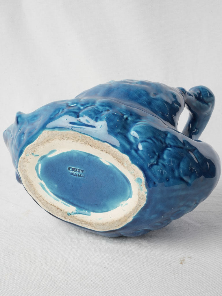 Eye-Catching Mid-Century Vallauris Swan Cachepot Signed Alain Maunier - 10¾"