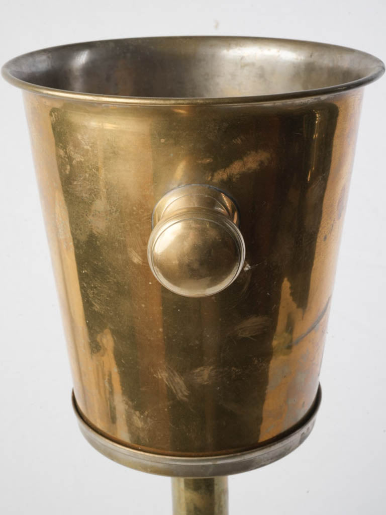 Classic brass service decor piece  