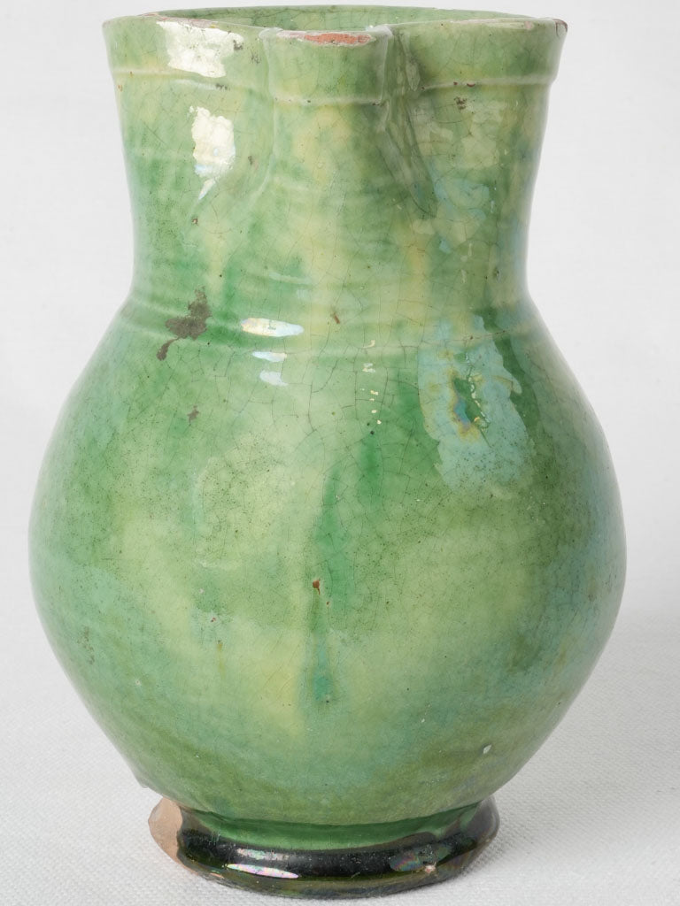 Beautiful glazed French country water jug