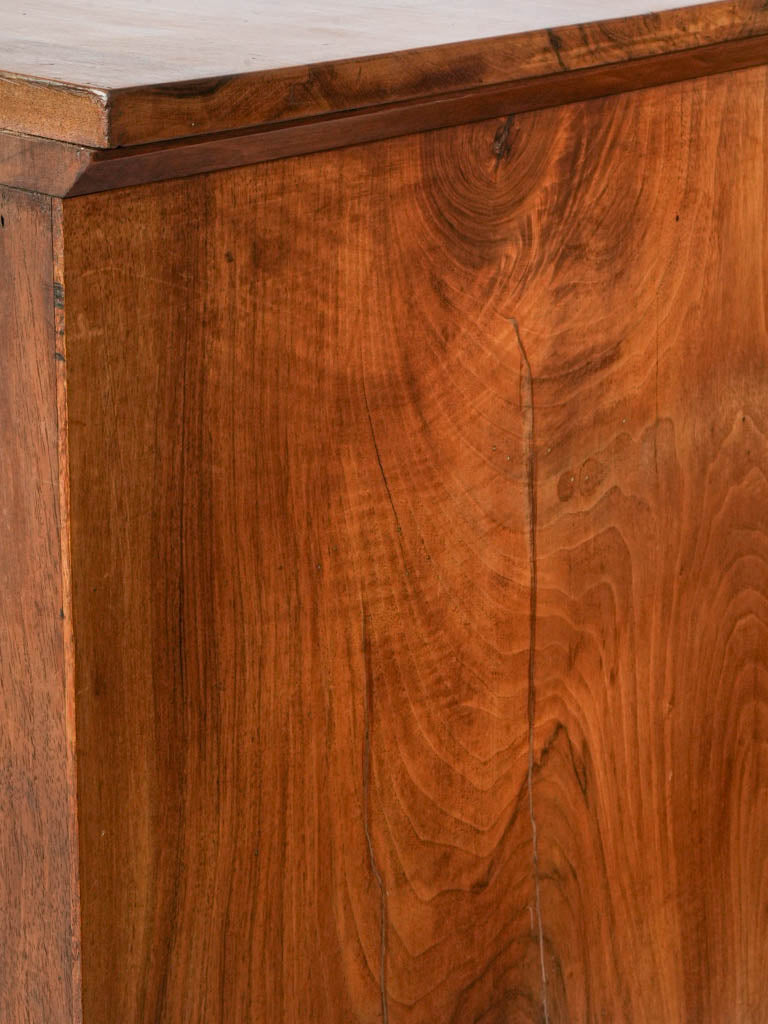 Antique solid walnut chest