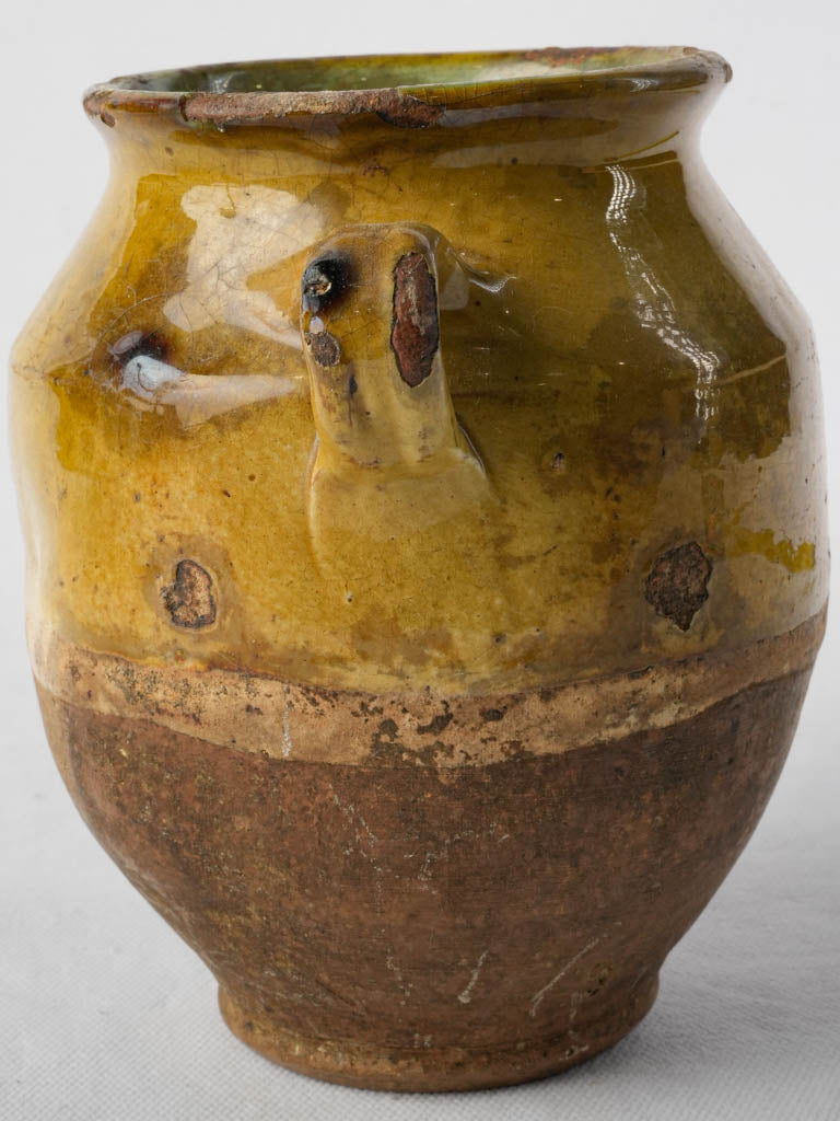 Artisanal rustic preservation container  