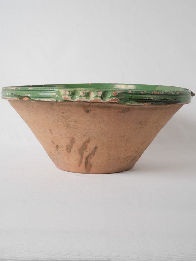 Charming antique French terracotta jar