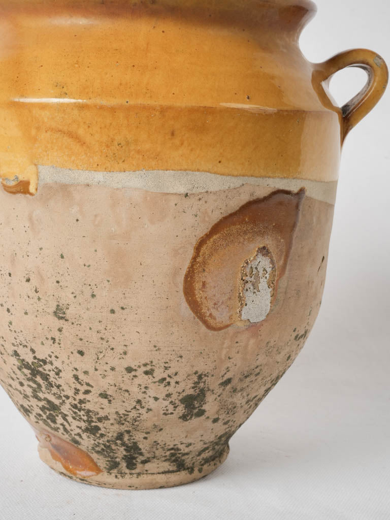 Rustic French pottery pot