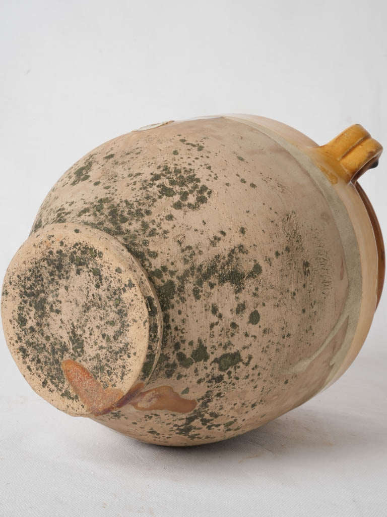 Time-worn terracotta Castelnaudary pot