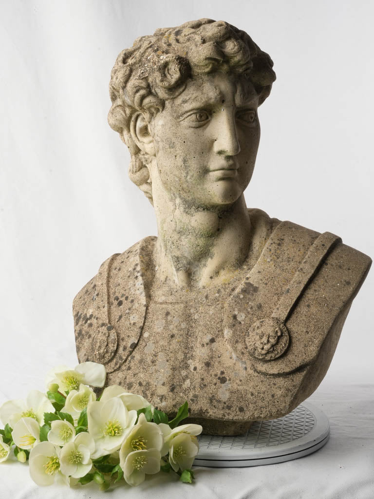 Expressive mid-century Roman soldier bust  