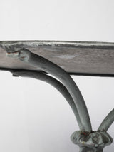 Authentic French antique iron bistro table