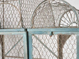 Huge Napoleon III antique French birdcage 59"